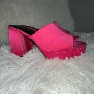 Torrid‎ Pink Platform Women's Shoes